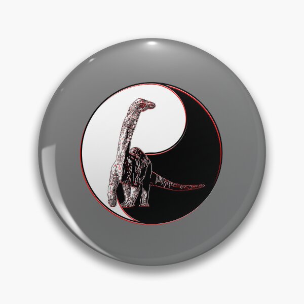 Item preview, yin yang balance harmony design eastern philosophy dinosaurs designed and sold by 4rpixs.