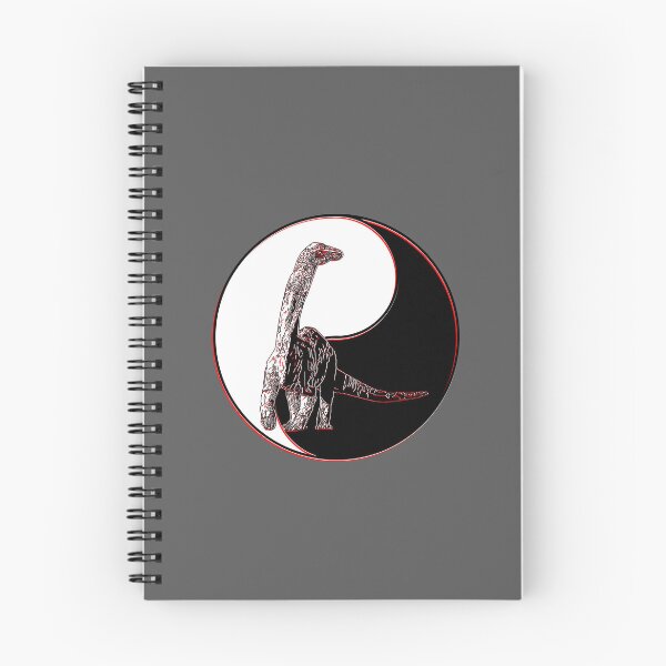 Item preview, yin yang balance harmony design eastern philosophy dinosaurs designed and sold by 4rpixs.
