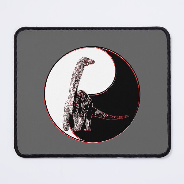 Item preview, yin yang balance harmony design eastern philosophy dinosaurs designed and sold by 4rpixs.