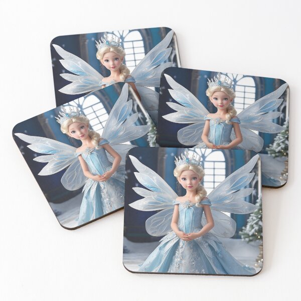 Item preview, Glacial Sovereignty | Snow Queen Fairy in Icy Splendor designed and sold by MysticFable.
