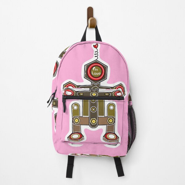 Item preview, Robot in love pink designed and sold by wwwariatka.