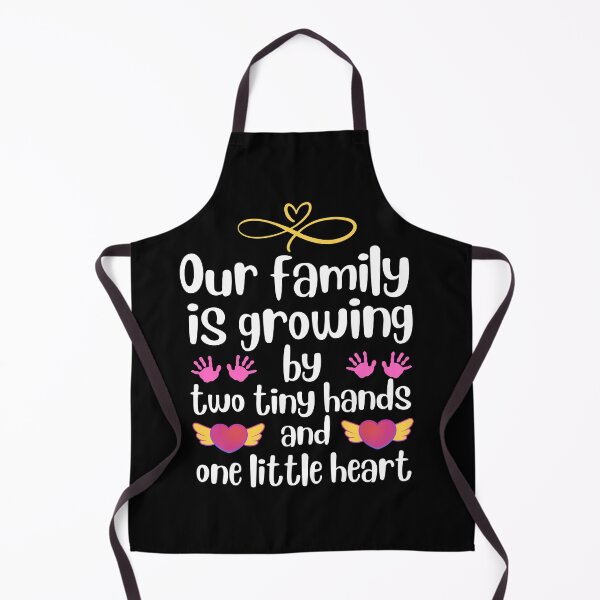 Item preview, Our family is growing by two tiny hands and one little heart designed and sold by Thespacerocket.