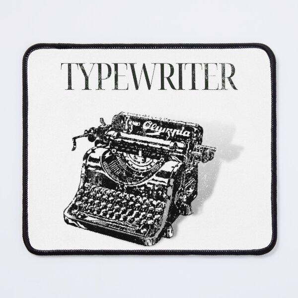 Item preview, Black and White Vintage Typrewriter Print with Different Translations designed and sold by ArtsyFresco.
