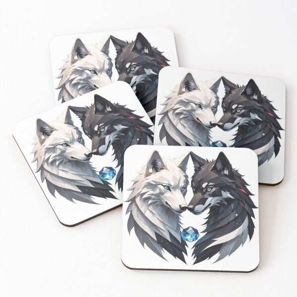 Item preview, YinYang Wolves designed and sold by Zeusy19.