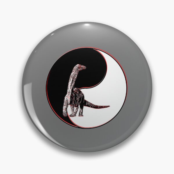Item preview,  yin yang balance harmony design eastern philosophy dinosaurs designed and sold by 4rpixs.
