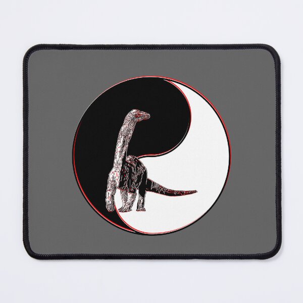 Item preview, yin yang balance harmony design eastern philosophy dinosaurs designed and sold by 4rpixs.