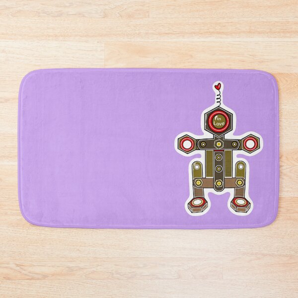 Item preview,  Robot in love violet designed and sold by wwwariatka.