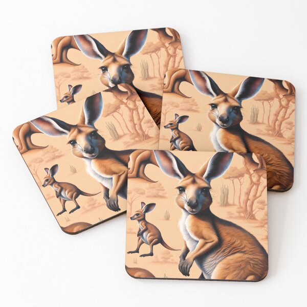 Item preview, Cute kangaroos designed and sold by Joanne Walsh.