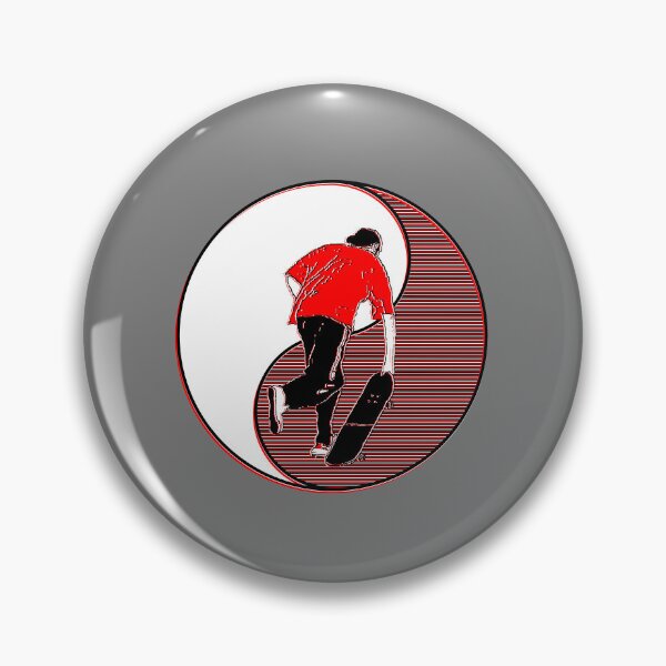 Item preview, yin yang balance harmony design eastern philosophy skater designed and sold by 4rpixs.