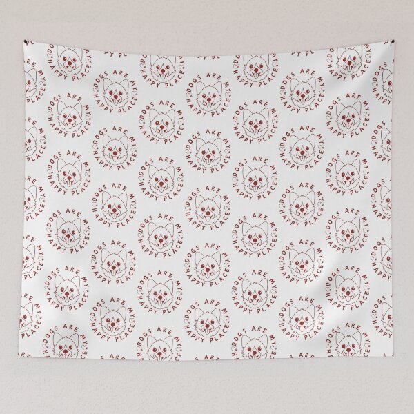 Item preview, Dogs are my happy place. designed and sold by Haute-Modiste.