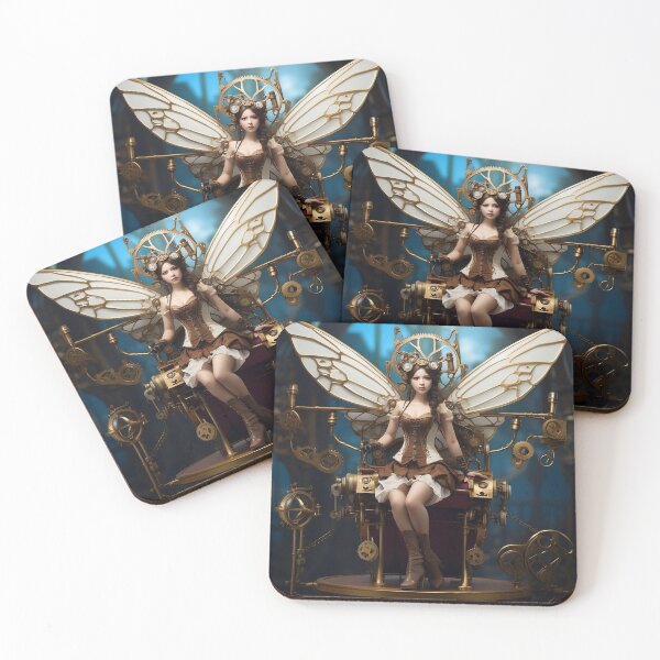 Item preview, Cogged Enchantment | Steampunk Fairy in Clockwork Wonderland designed and sold by MysticFable.