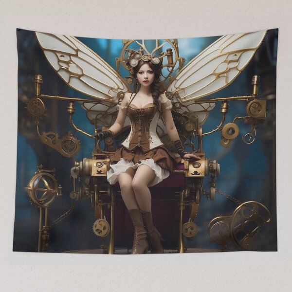 Item preview, Cogged Enchantment | Steampunk Fairy in Clockwork Wonderland designed and sold by MysticFable.