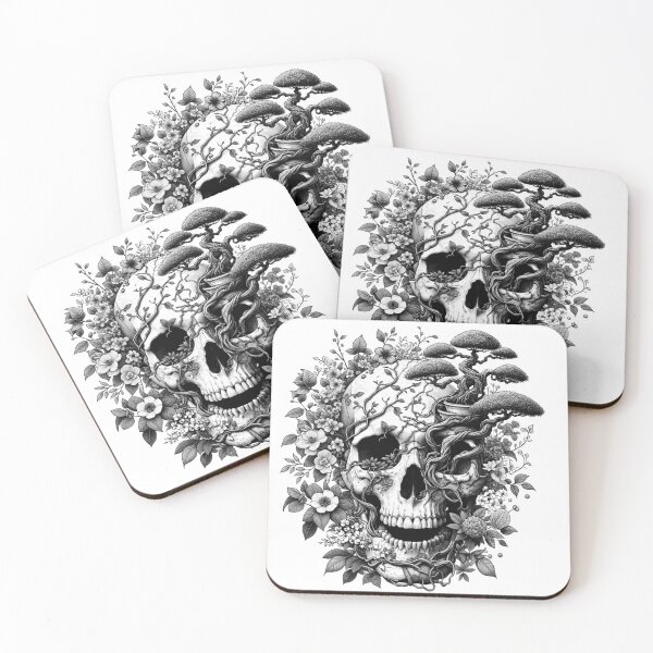 Item preview, Skull and Botany designed and sold by ArtshopDRM.