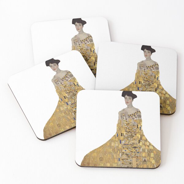 Item preview, Portrait of Adele Bloch-Bauer - cutout edition, painted by Gustav Klimt designed and sold by EmeraldeaArt.
