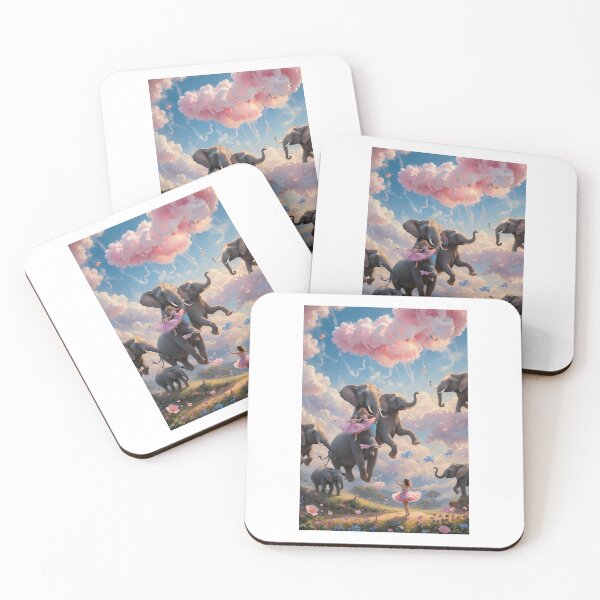 Item preview, Elephantine Ballet in Celestial Twilight designed and sold by PanoramaPrints.