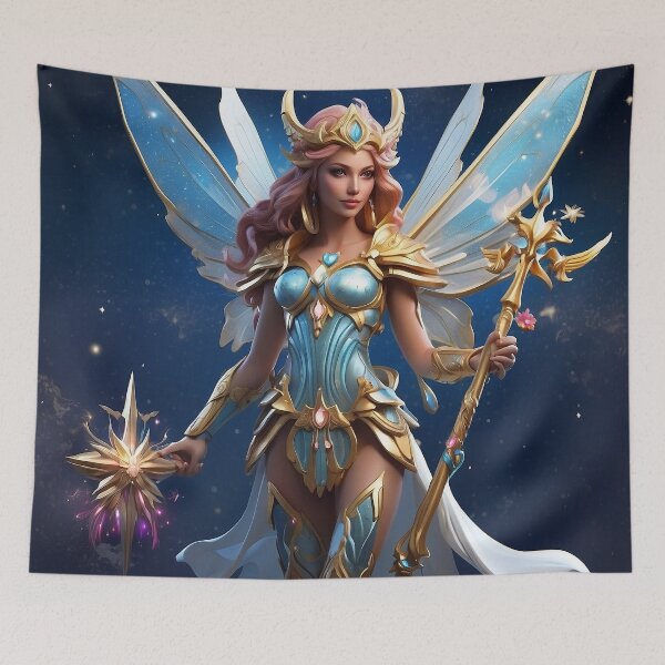 Item preview, Cosmic Sentinel | Guardian Fairy of Celestial Power designed and sold by MysticFable.