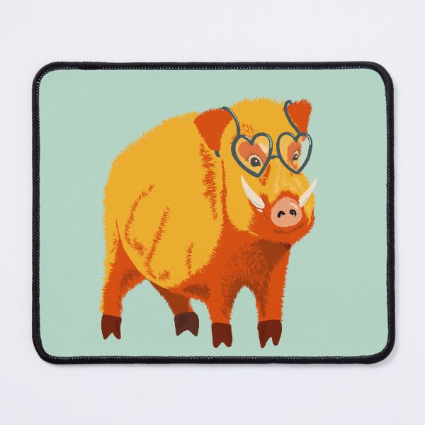 Item preview, Funny Kind Hearted Boar designed and sold by Boriana Giormova.