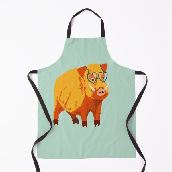 Item preview, Funny Kind Hearted Boar designed and sold by Boriana Giormova.