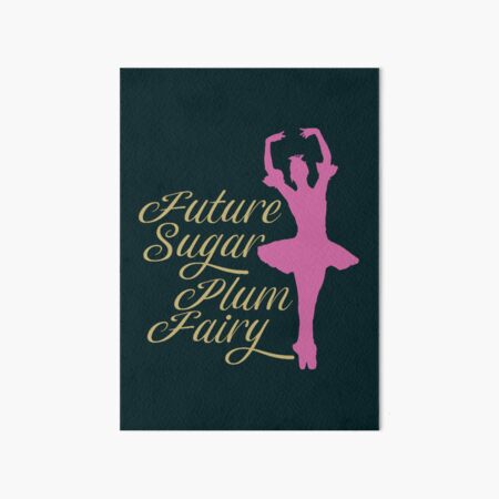 Sugar Plum Ballerina I Love Ballet Pink Socks — Nutcracker Ballet