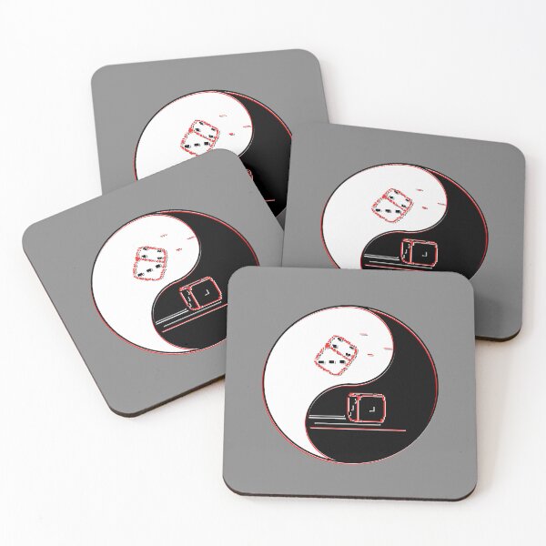 Item preview,  yin yang balance harmony design eastern philosophy cube designed and sold by 4rpixs.