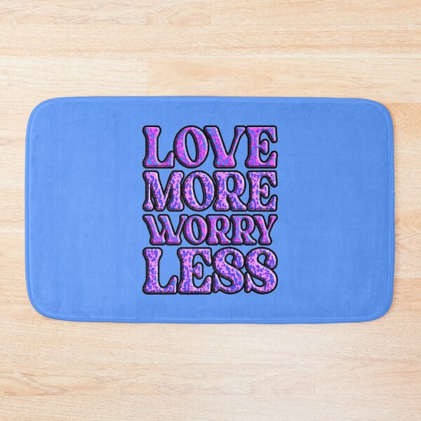 Item preview, Love more. Worry less, Valentines Day designed and sold by creativerooney.