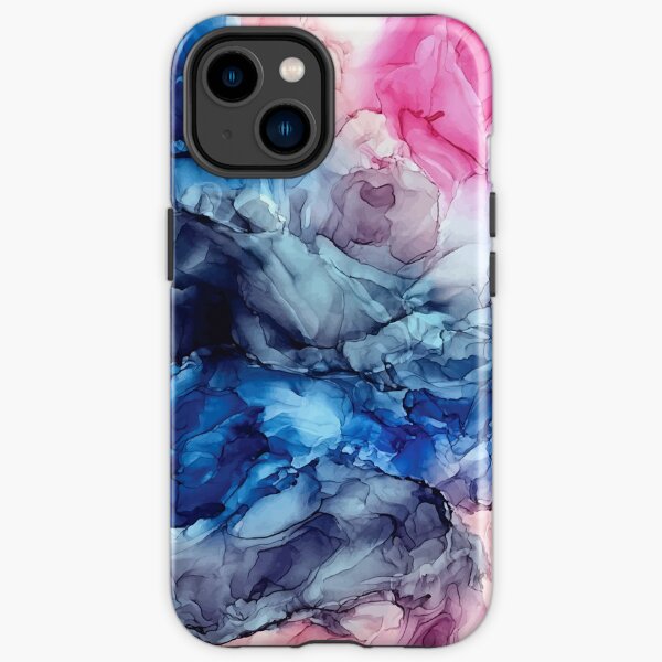 Soul Explosion - Original Abstract Fluid Art Painting iPhone Tough Case