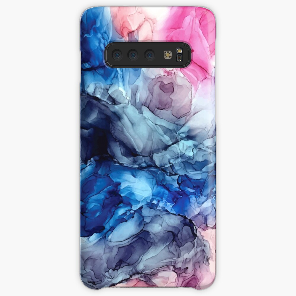 Soul Explosion - Original Abstract Fluid Art Painting Case & Skin for Samsung Galaxy