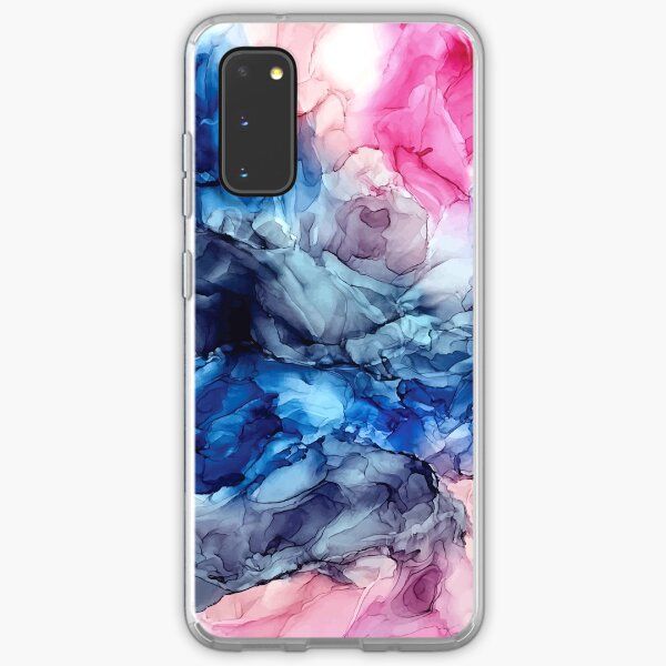 Soul Explosion - Original Abstract Fluid Art Painting Samsung Galaxy Soft Case