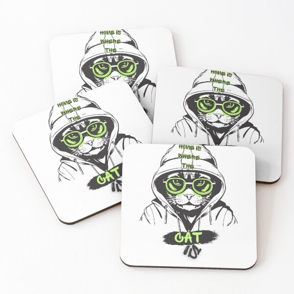 Item preview, Home is where the cat is designed and sold by zedvonzee.