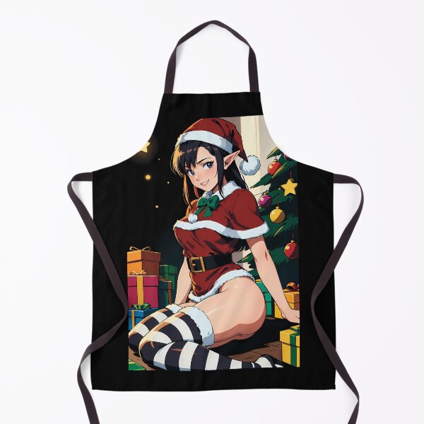 Item preview, Adorable Anime Christmas Elf designed and sold by ByteyCreatives.