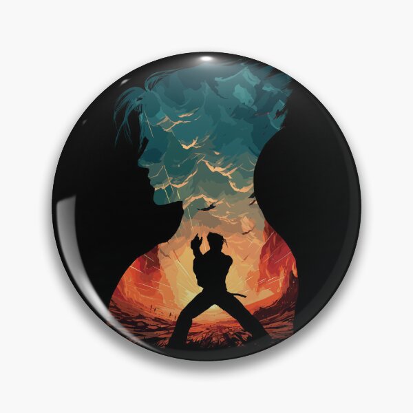 Item preview, Jin - King of Iron Fist *Negative Illusion* designed and sold by MyRetroArt.