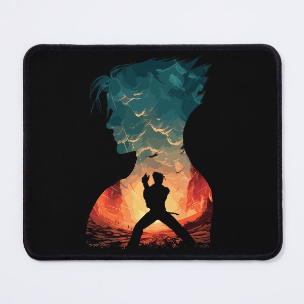 Item preview, Jin - King of Iron Fist *Negative Illusion* designed and sold by MyRetroArt.