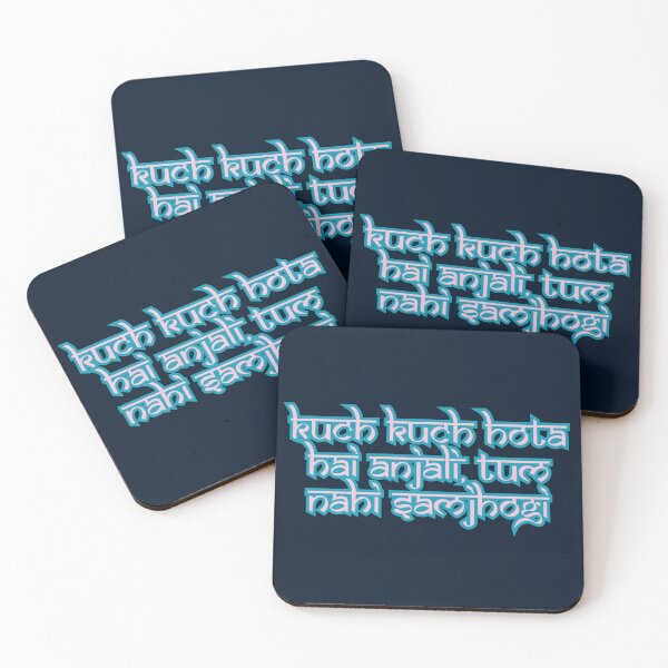 Item preview, SRK Iconic Dialogue: Kuch Kuch Hota Hai Anjali, Tum Nahi Samjhogi. designed and sold by RvinJo8.