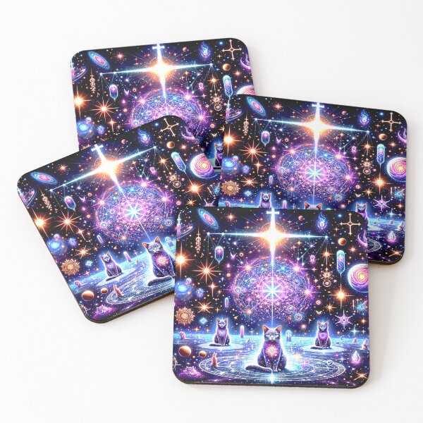 Item preview, Shining planets: cats 1 designed and sold by veroniss.