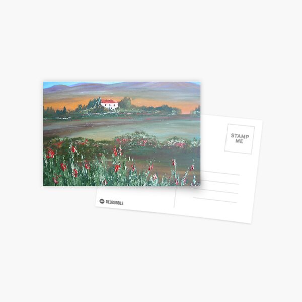 Secluded by Poppies Postcard