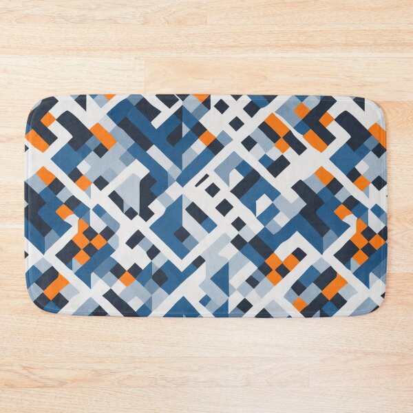 Item preview, Seamless blocks graphic, geometric arrangement designed and sold by CoolPixels.