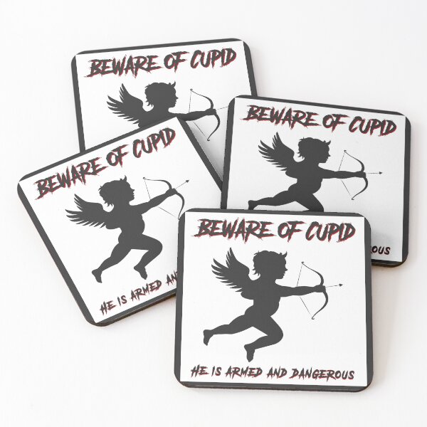 Item preview, Beware of Cupid designed and sold by NoerdyundDoerty.