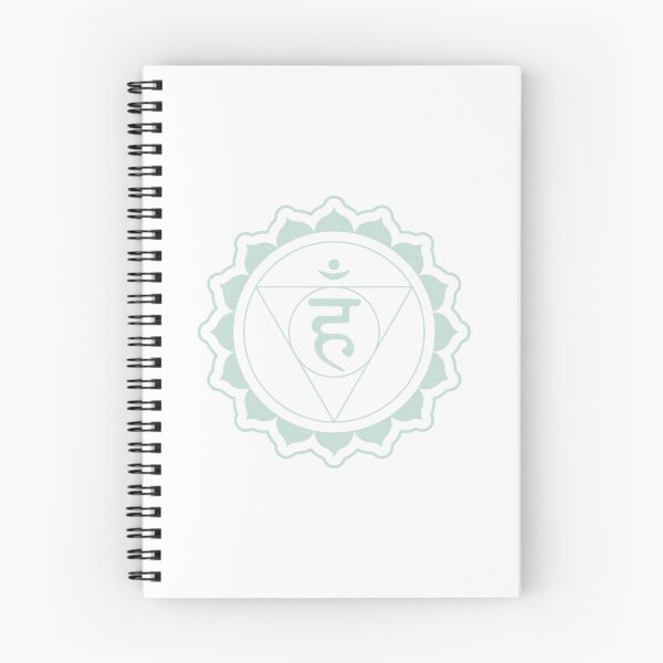 Item preview, Throat Chakra Mandala - Snow + Mint designed and sold by Irene Estelle.