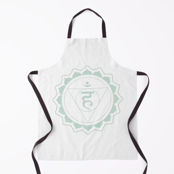 Item preview, Throat Chakra Mandala - Snow + Mint designed and sold by Irene Estelle.