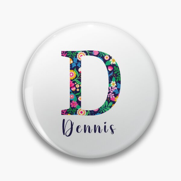 Item preview, Dennis - Letter and flowers designed and sold by Anto59290.