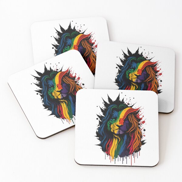 Item preview, Rainbow lion designed and sold by Zombieman22.