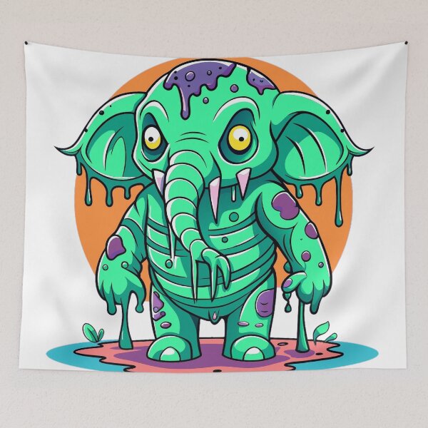 Item preview, zombie elephant designed and sold by Arextr.