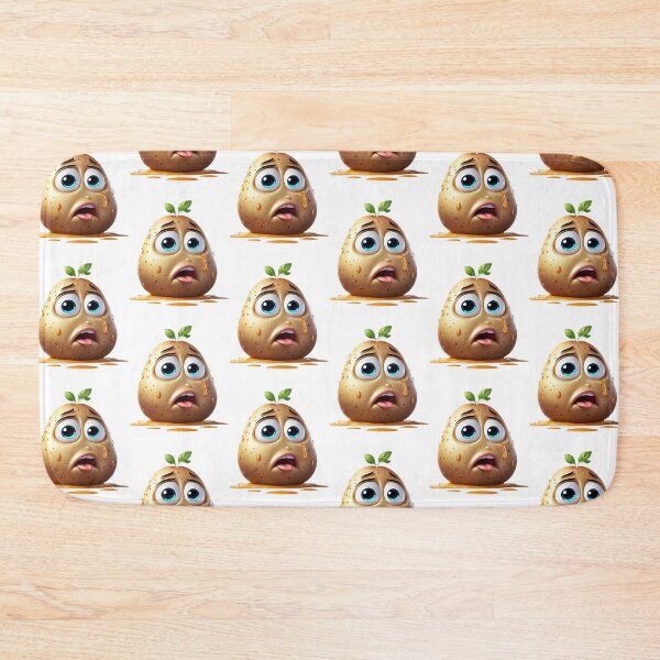 Item preview, Potato Crying Face Funny designed and sold by WIKWOK.