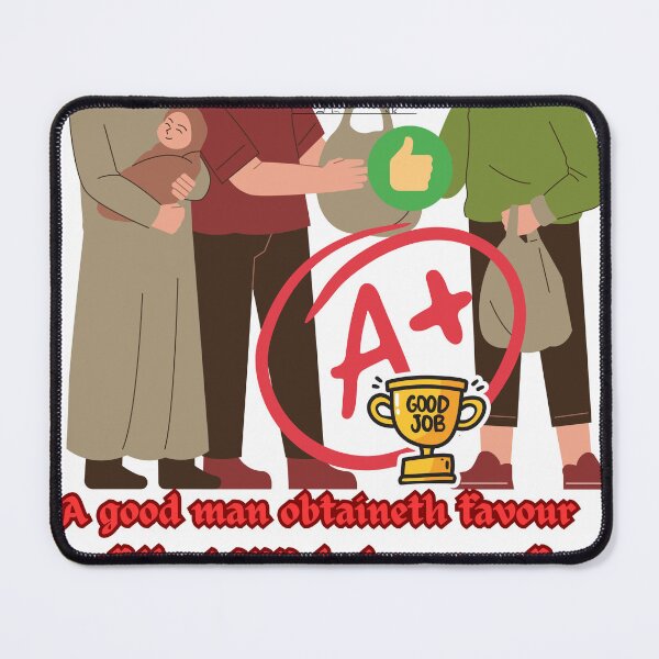 Item preview, A good man obtaineth favour of the LORD: but a man of wicked devices will he condemn. designed and sold by Hinny8.