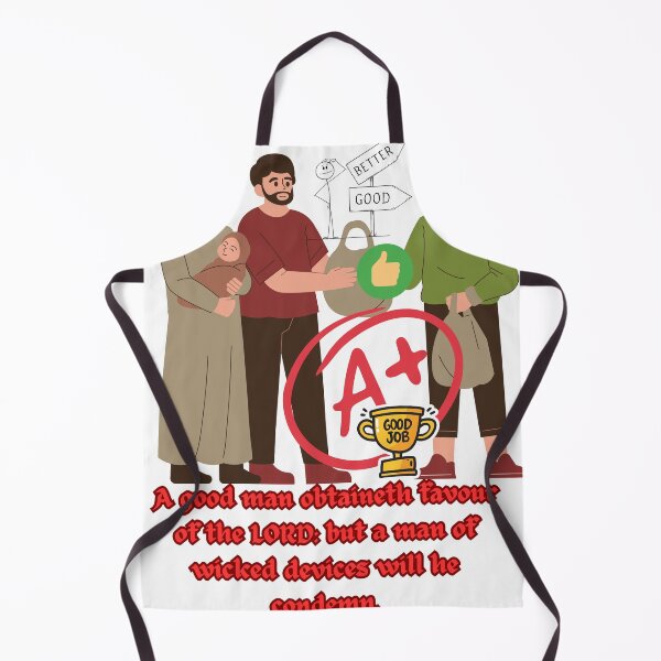 Item preview, A good man obtaineth favour of the LORD: but a man of wicked devices will he condemn. designed and sold by Hinny8.