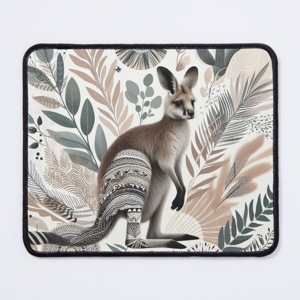 Item preview, Scandi Boho abstract - Kangaroo designed and sold by KoaRae.