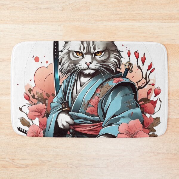 Item preview, samurai cat designed and sold by Arextr.