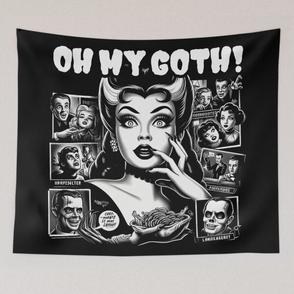 Item preview, Oh My Goth! designed and sold by PulpVintage.