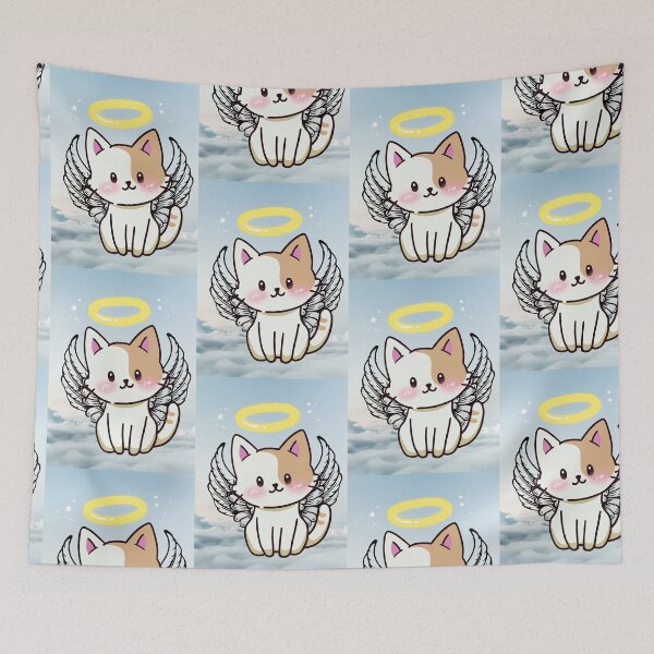 Item preview, Angel Cat in Heaven designed and sold by BeSassy.