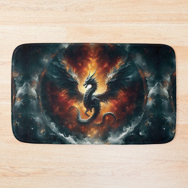 Item preview, Majestic Mythical Dragon Logo designed and sold by ByteyCreatives.